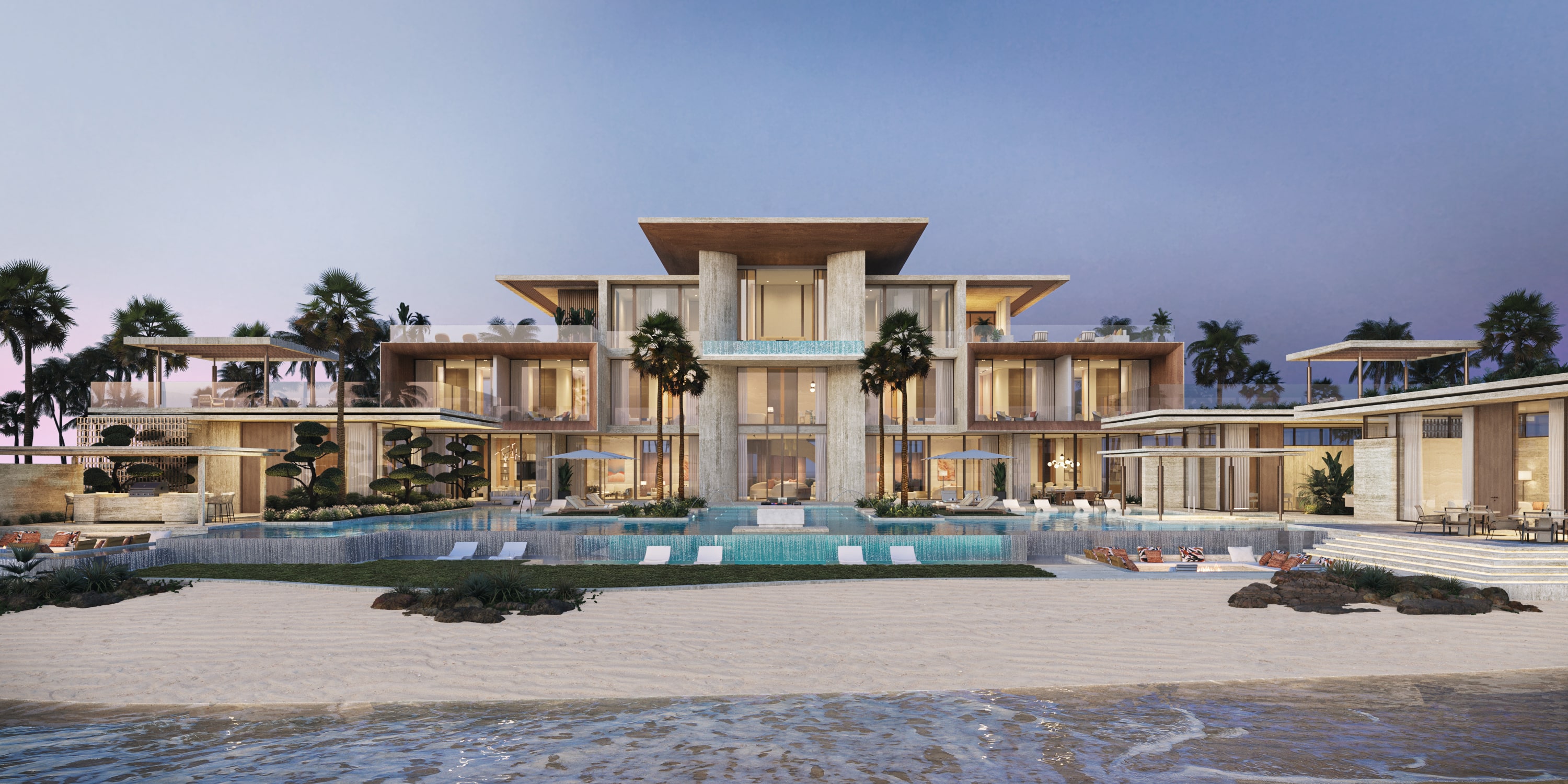 Dubai Luxury Homes with Private Beaches