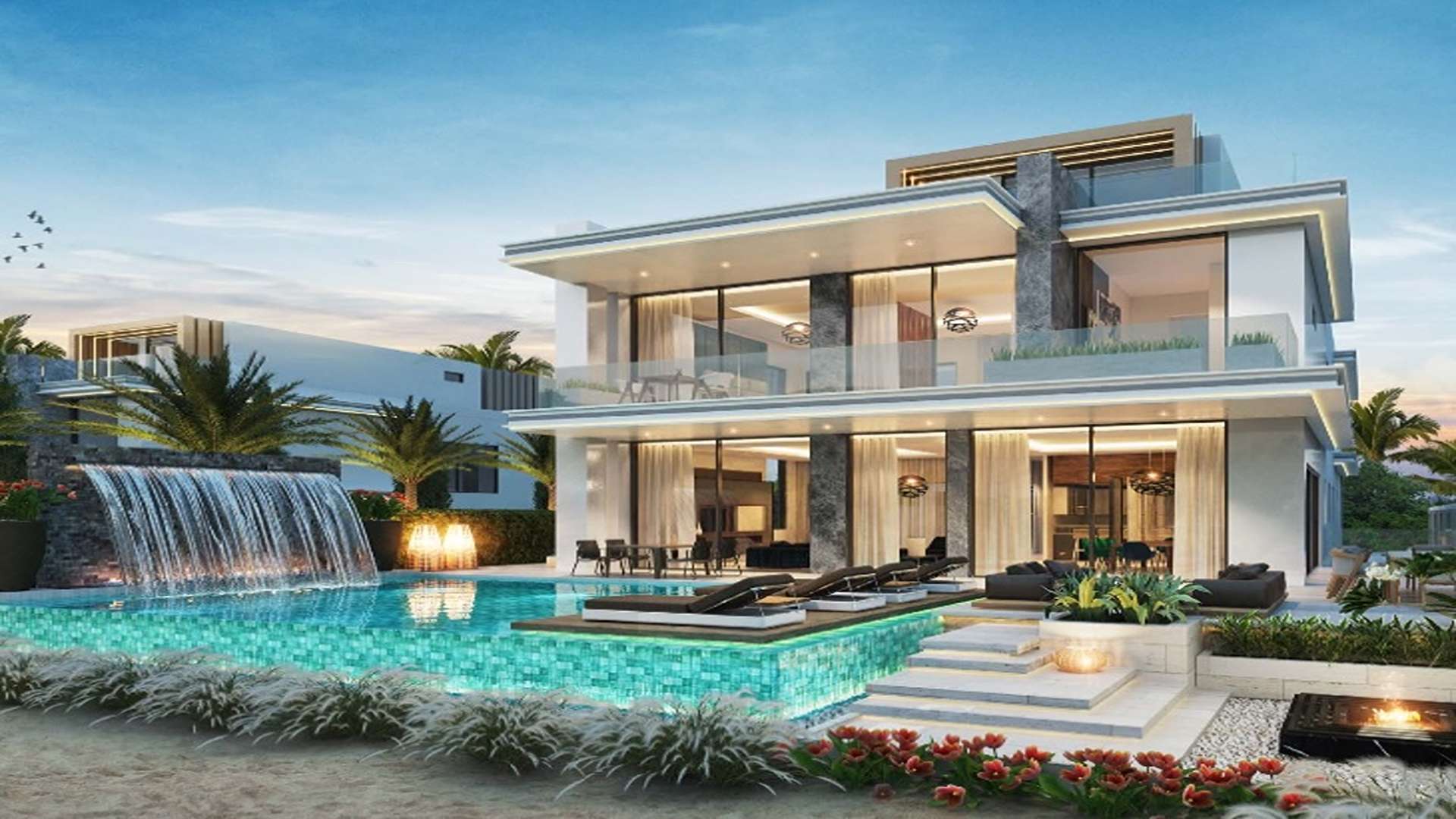 Dubai Waterfront Luxury Villas