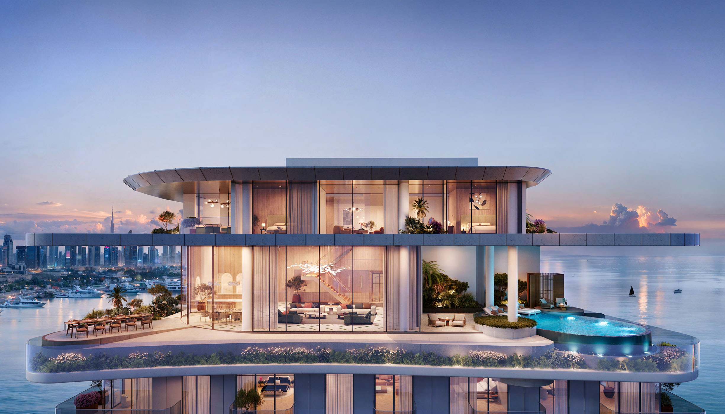 Exclusive penthouses for sale in Dubai