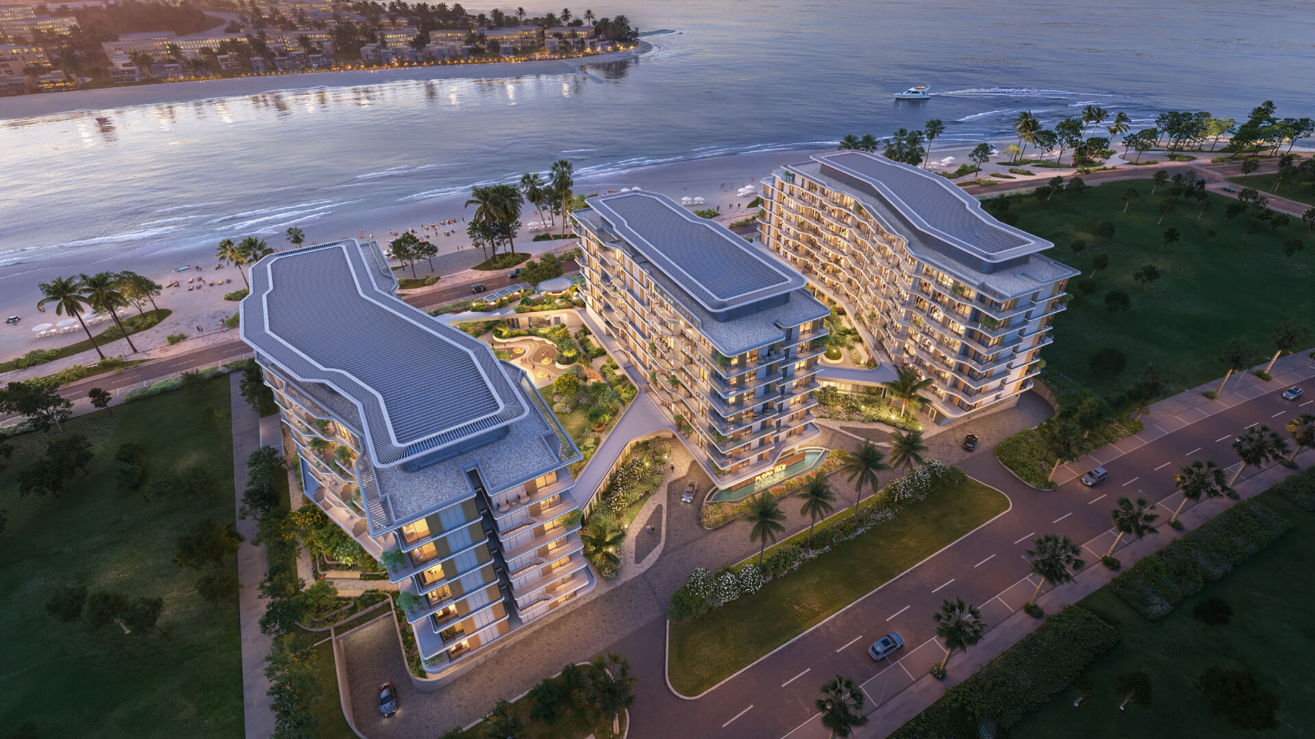 Luxury waterfront properties Dubai Islands